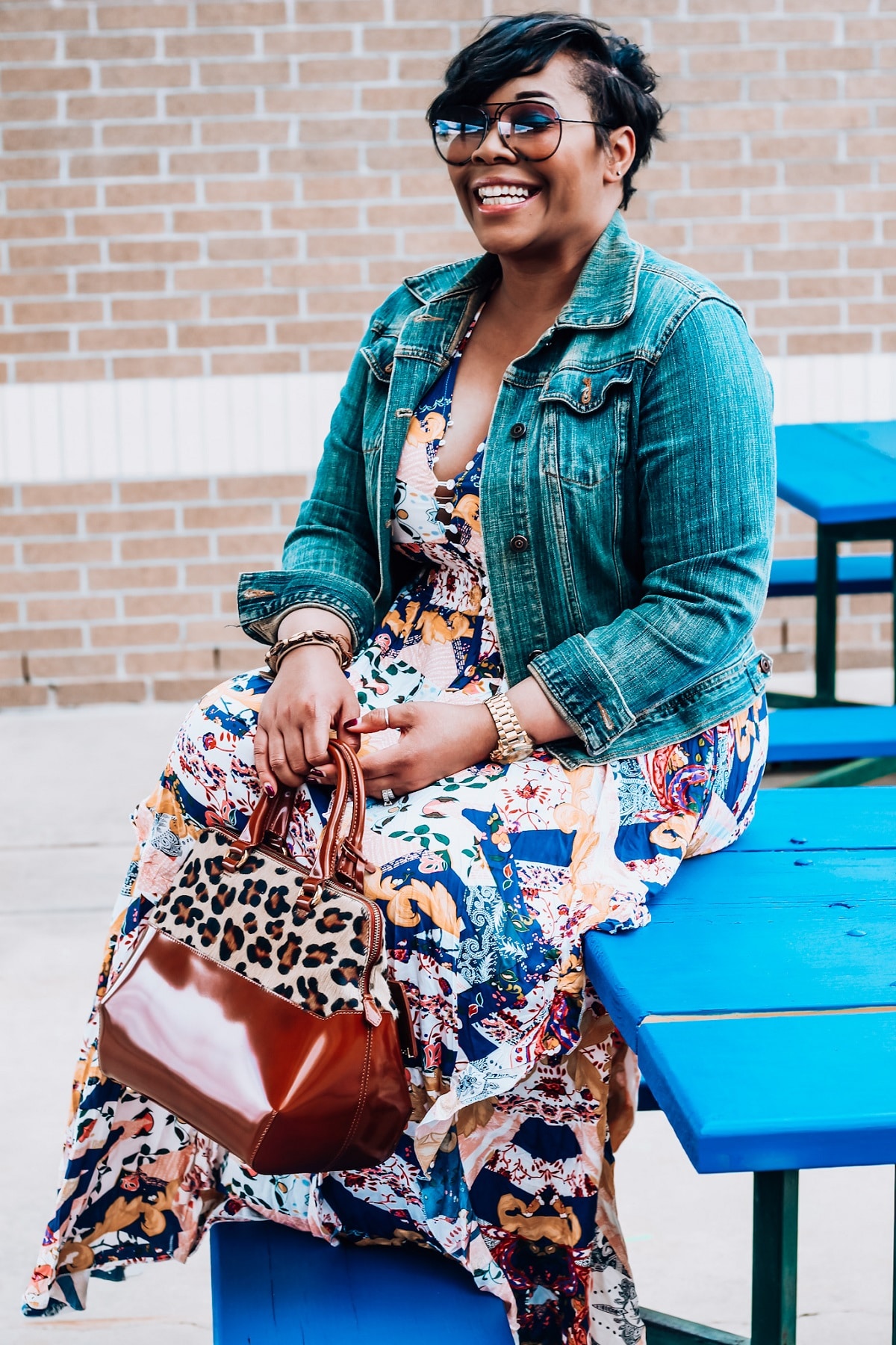 Floral Flowy Maxi For Spring with TJ Maxx.....I have to start this post ...