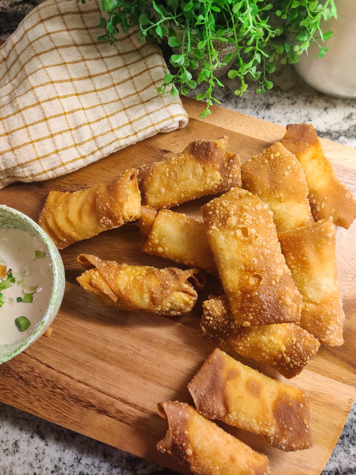 Buffalo-Egg-Rolls