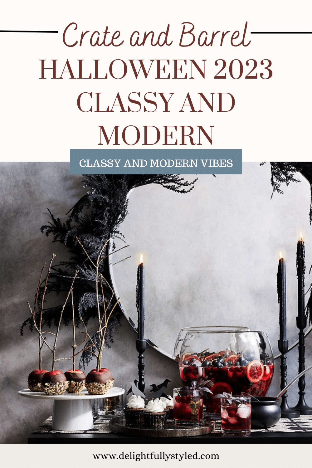 Crate & Barrel Halloween Decor Ideas. Halloween is a muchloved