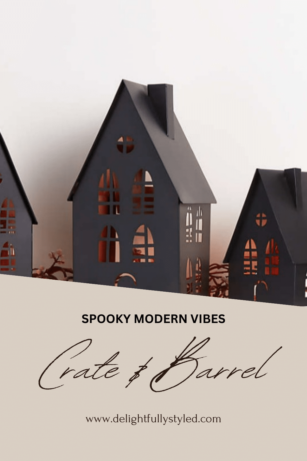 Crate & Barrel Halloween Decor Ideas