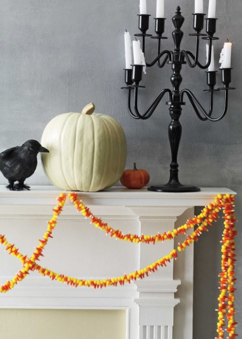 candy corn garland