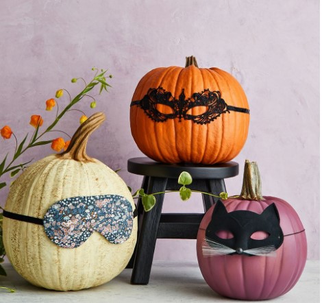 eye mask pumpkins