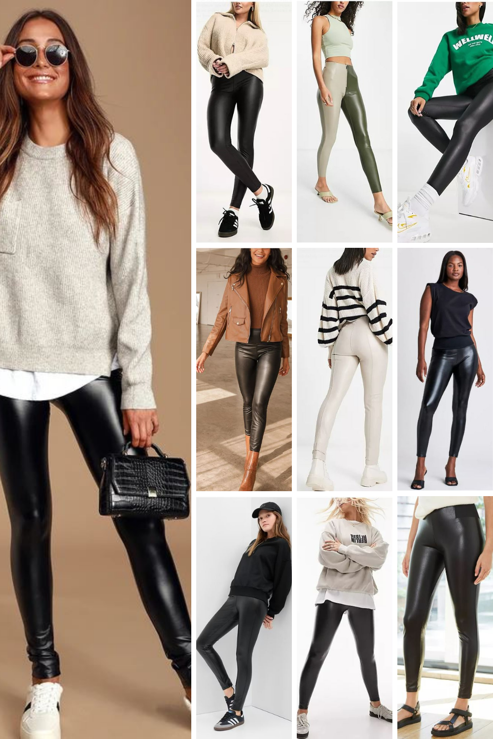 What to Wear with Leather Leggings in 2024: 14 Casual & Classy