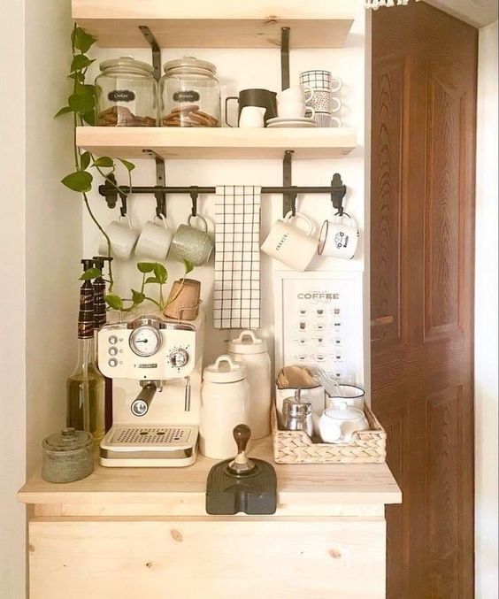 Kitchen Coffee Station Design Ideas