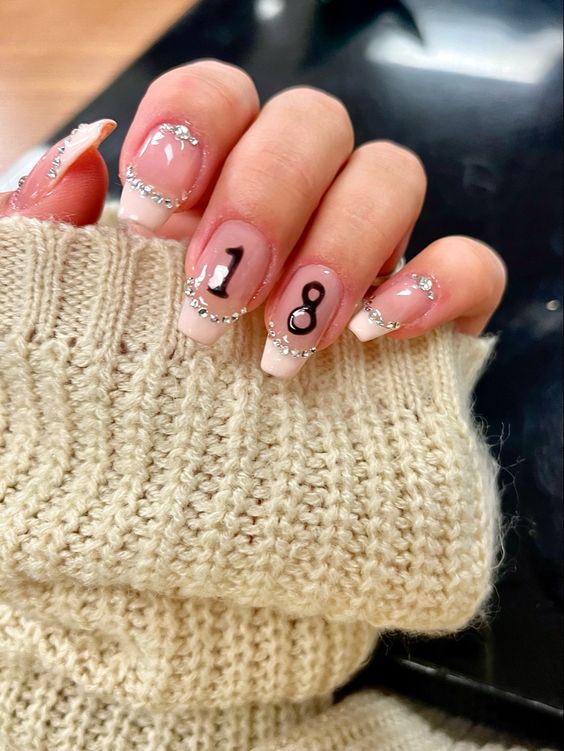 18th-birthday-party-nails