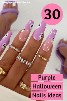 purple-Halloween-nail-ideas